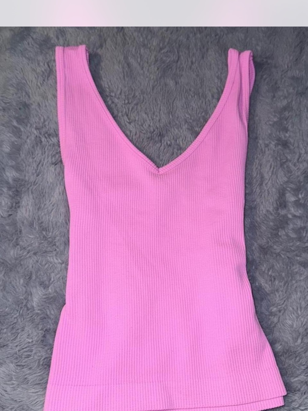 Pink crop top